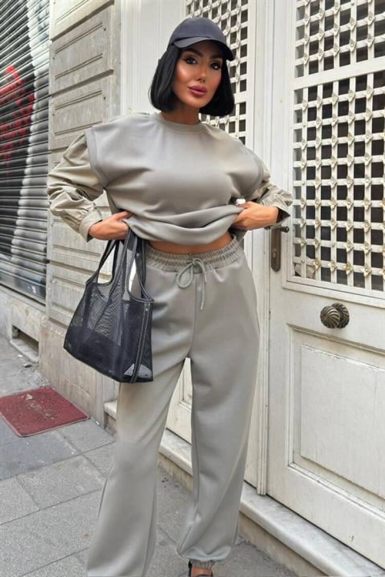 Grey Casual Sport Set