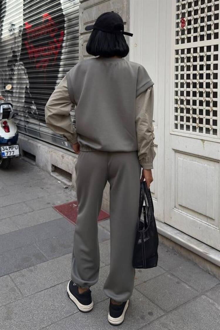 Grey Casual Sport Set
