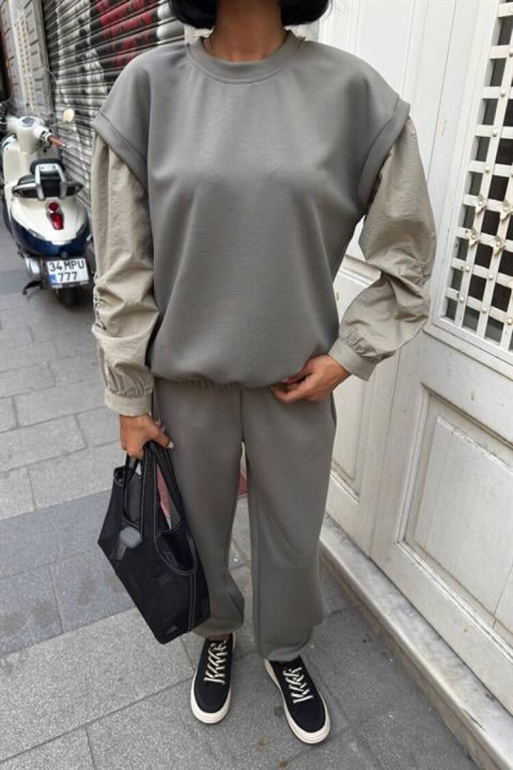 Grey Casual Sport Set