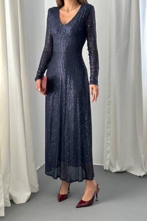 Sequined Fit And Flare Dress - Brand: Elisa - Women & Kids, Baby Clothes Wholesale - Globality Store