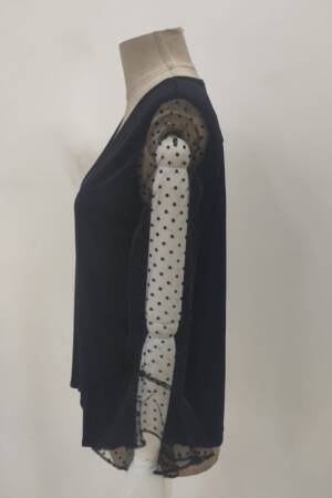 Polka Dot Elegant Ruffle Sleeve Blouse - Brand: Janes - Women & Kids, Baby Clothes Wholesale - Globality Store