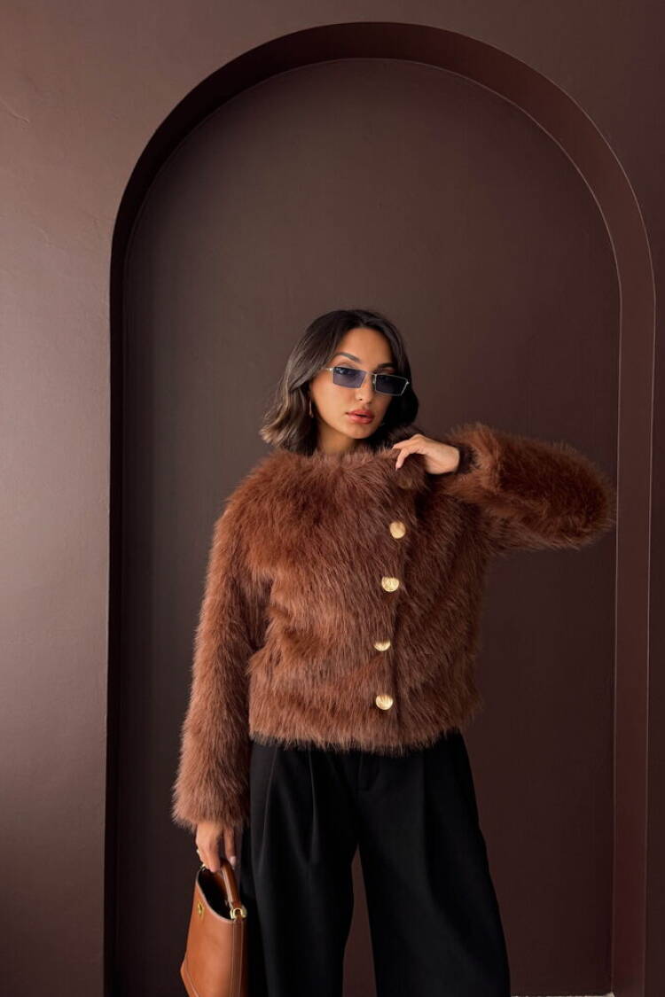 Elegant Single-Breasted Blazer Jacket