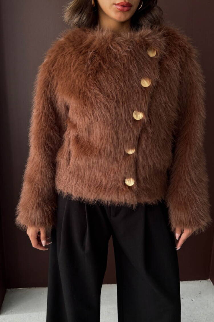 Elegant Single-Breasted Blazer Jacket