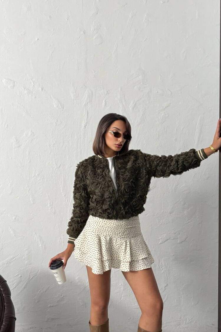 Green Bomber Jacket