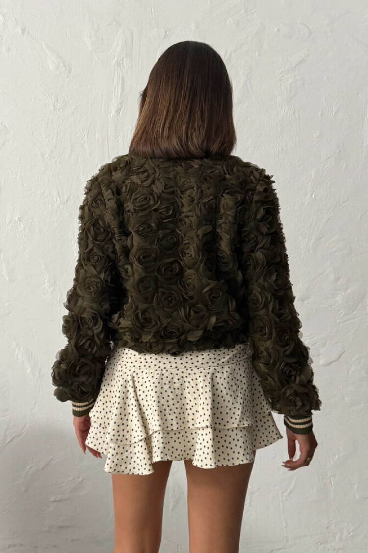 Green Bomber Jacket