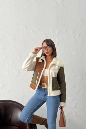 Brown Shacket Jacket With Zip Up Closure - Brand: Topshow - Women & Kids, Baby Clothes Wholesale - Globality Store