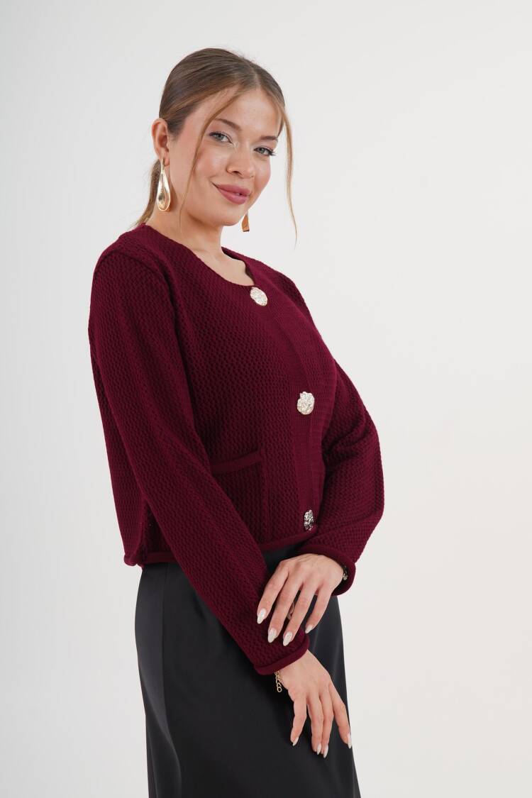 Cardigan - Elegant Formal Vintage Style