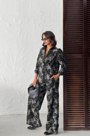 Floral Buttoned Shirt With Notched Neck - Brand: Topshow - Women & Kids, Baby Clothes Wholesale - Globality Store