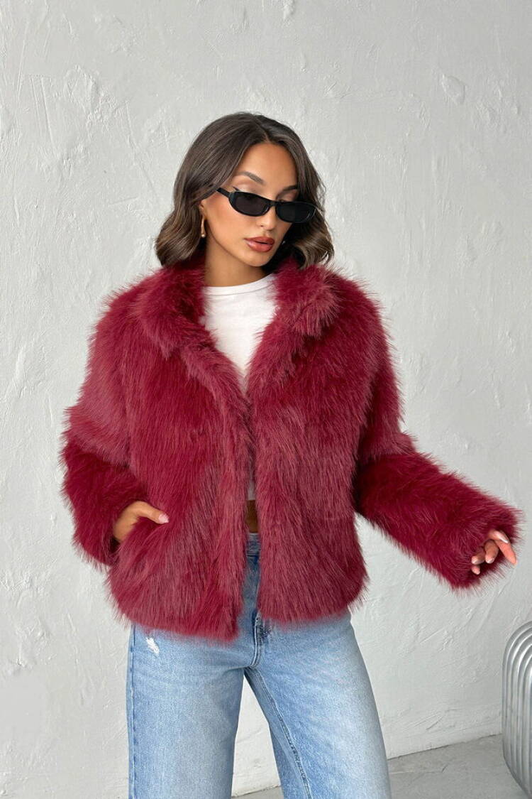 Fur Jacket - Brand: Topshow - Women & Kids, Baby Clothes Wholesale - Globality Store