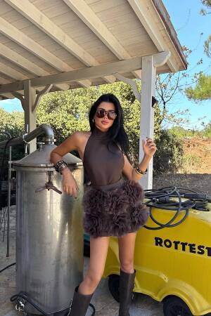 Glam Halter Neck Sheath Mini Dress - Brand: EYYO ATELIER - Women & Kids, Baby Clothes Wholesale - Globality Store