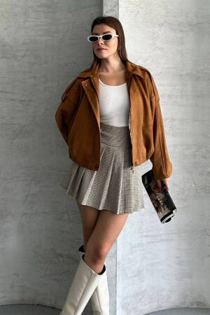 Bomber Jacket With Zip Up Closure - Brand: My Jest Fashion - Women & Kids, Baby Clothes Wholesale - Globality Store