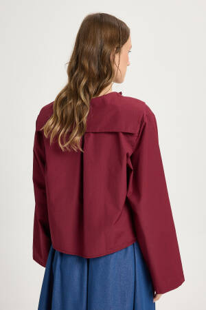 Blouse - Elegant Regular Fit With Long Sleeves - Brand: First Angels - Women & Kids, Baby Clothes Wholesale - Globality Store