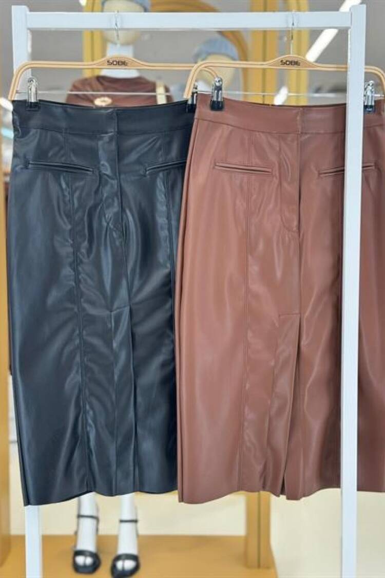 Elegant Glam Formal Midi Skirt