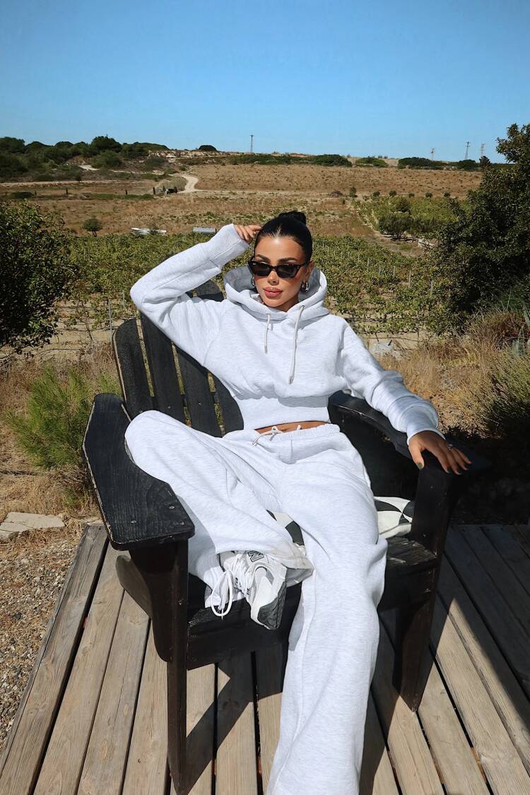 Oversized Fit Casual Sport Tracksuit - Brand: EYYO ATELIER - Women & Kids, Baby Clothes Wholesale - Globality Store