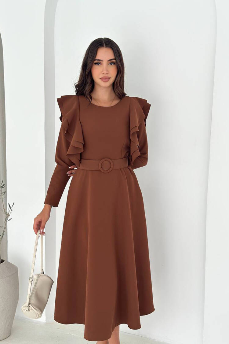 Modest Elegant Formal A-Line Dress - Brand: Mode Roy - Women & Kids, Baby Clothes Wholesale - Globality Store