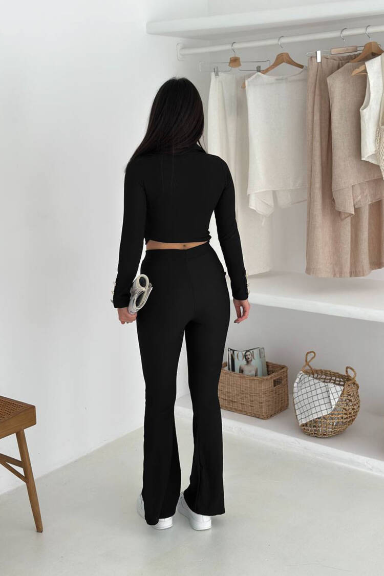 Set - Casual Sexy Elegant Slim Fit Bootcut