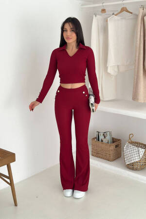 Set Slim Fit Bootcut Pants & Top - Brand: Mode Roy - Women & Kids, Baby Clothes Wholesale - Globality Store
