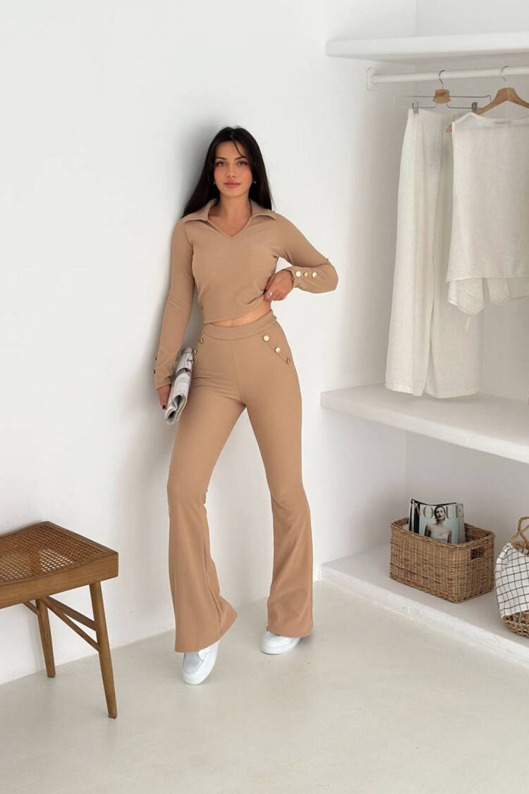 Slim Fit Casual Elegant Set