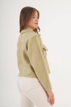 Jacket Overshirt With Zip Up Closure - Brand: Lustrin - Women & Kids, Baby Clothes Wholesale - Globality Store