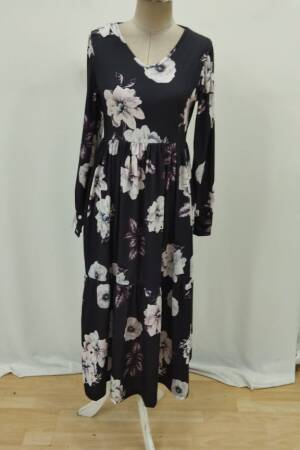 Fit And Flare Dress With Floral Pattern - Brand: Janes - Women & Kids, Baby Clothes Wholesale - Globality Store