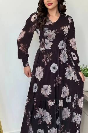 Fit And Flare Dress With Floral Pattern - Brand: Janes - Women & Kids, Baby Clothes Wholesale - Globality Store