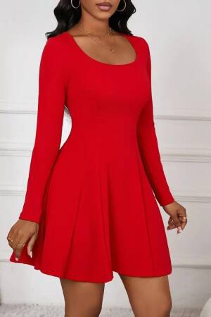 Elegant Fit And Flare Mini Dress - Brand: Janes - Women & Kids, Baby Clothes Wholesale - Globality Store