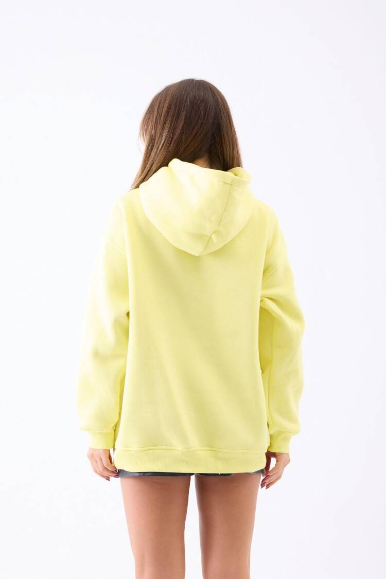 Hoodie With Oversized Fit And Kangaroo Pocket