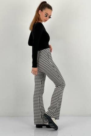 Houndstooth Retro Mom Pants - Brand: MISS POEM - Women & Kids, Baby Clothes Wholesale - Globality Store