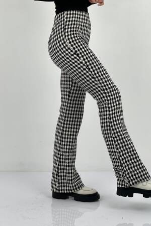Houndstooth Retro Mom Pants - Brand: MISS POEM - Women & Kids, Baby Clothes Wholesale - Globality Store