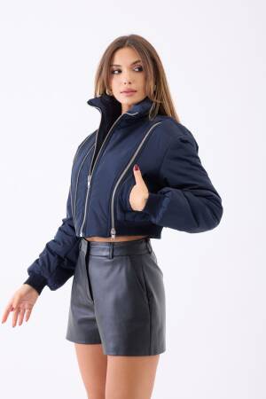 Puffer Coat With Oversized Fit And Zip Up Closure - Brand: Fame - Women & Kids, Baby Clothes Wholesale - Globality Store