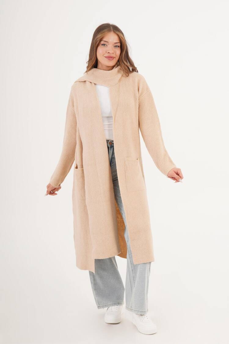 Casual Elegant Cardigan With Shawl Collar