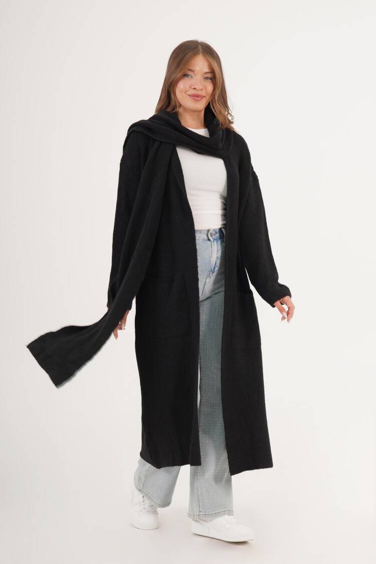 Casual Elegant Cardigan With Patch Pocket - Brand: Lustrin - Women & Kids, Baby Clothes Wholesale - Globality Store