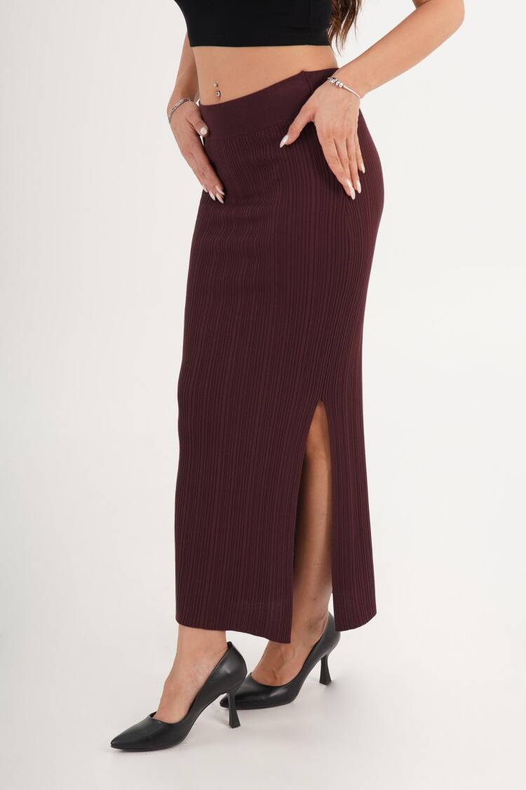Bodycon Midi Skirt With High Waist - Brand: Lustrin - Women & Kids, Baby Clothes Wholesale - Globality Store