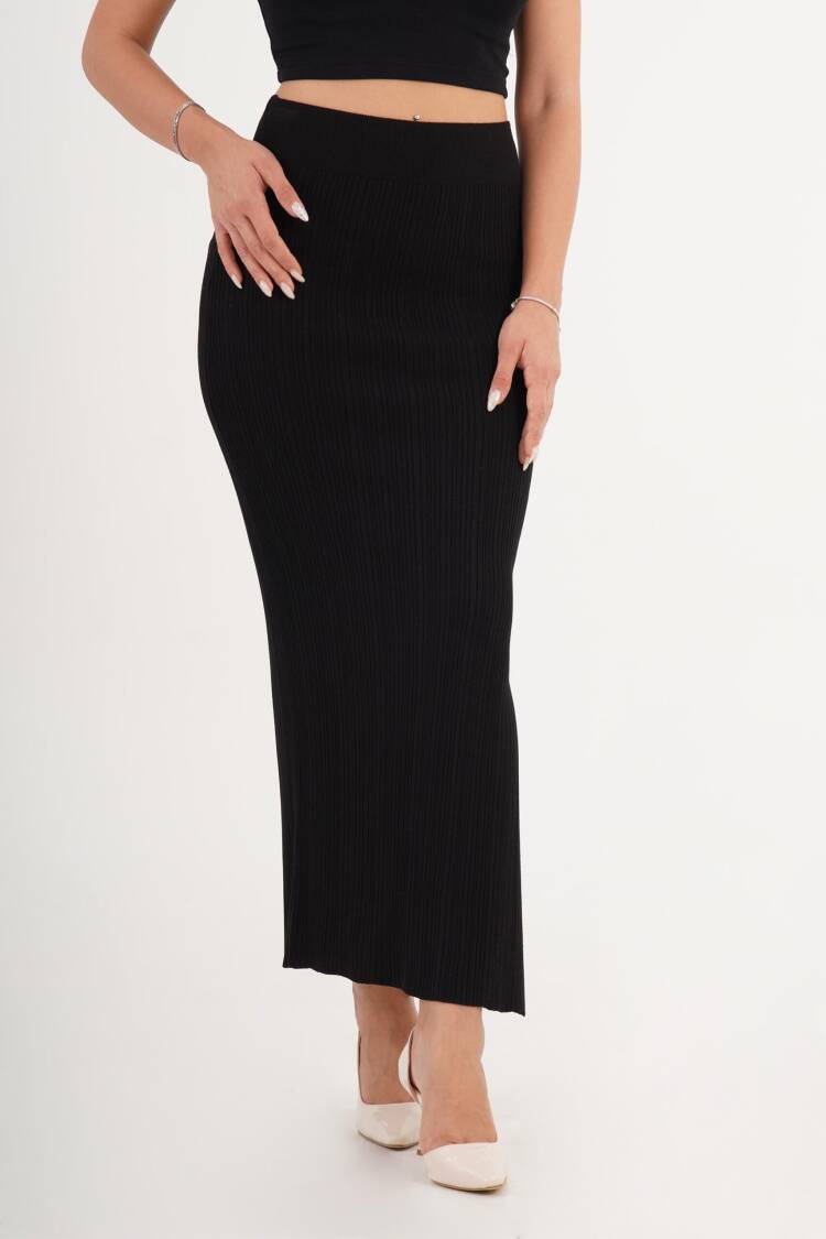 Sexy High Waist Maxi Slit Skirt