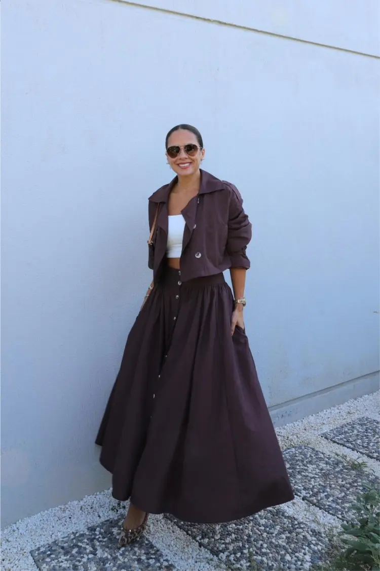 Casual Elegant Streetwear Vintage Coat