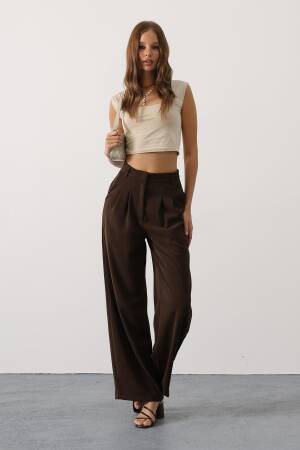 Casual Elegant Tapered Carrot Pants - Brand: Reyon - Women & Kids, Baby Clothes Wholesale - Globality Store
