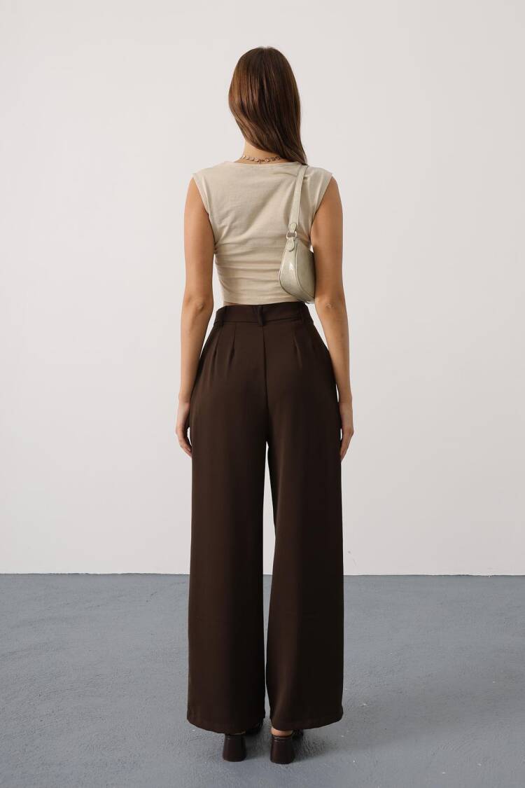Casual Elegant Tapered Carrot Pants