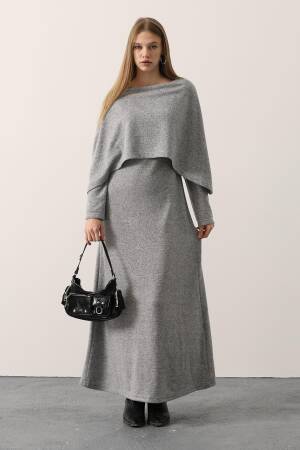 Cape Long Sleeve Knuckle Dress - Brand: Reyon - Women & Kids, Baby Clothes Wholesale - Globality Store