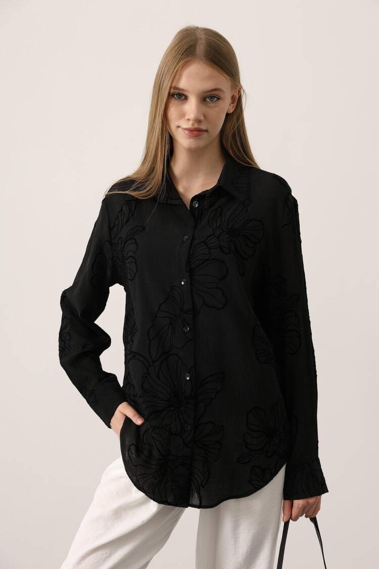 Printed Oversize Shirt - Brand: Reyon - Women & Kids, Baby Clothes Wholesale - Globality Store