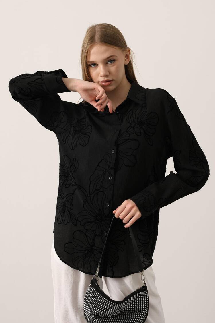Printed Oversize Shirt