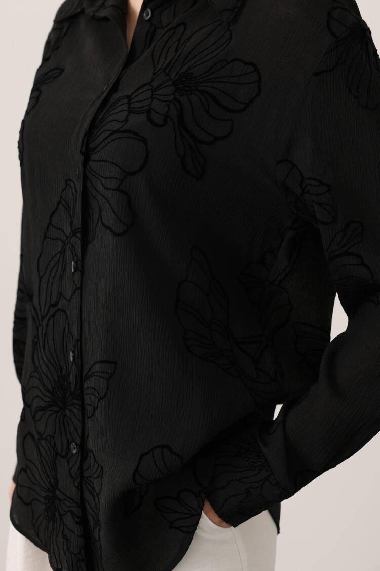 Printed Oversize Shirt