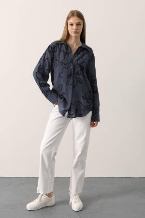 Printed Oversize Shirt - Brand: Reyon - Women & Kids, Baby Clothes Wholesale - Globality Store