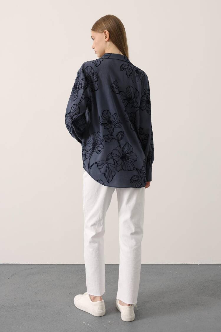 Printed Oversize Shirt