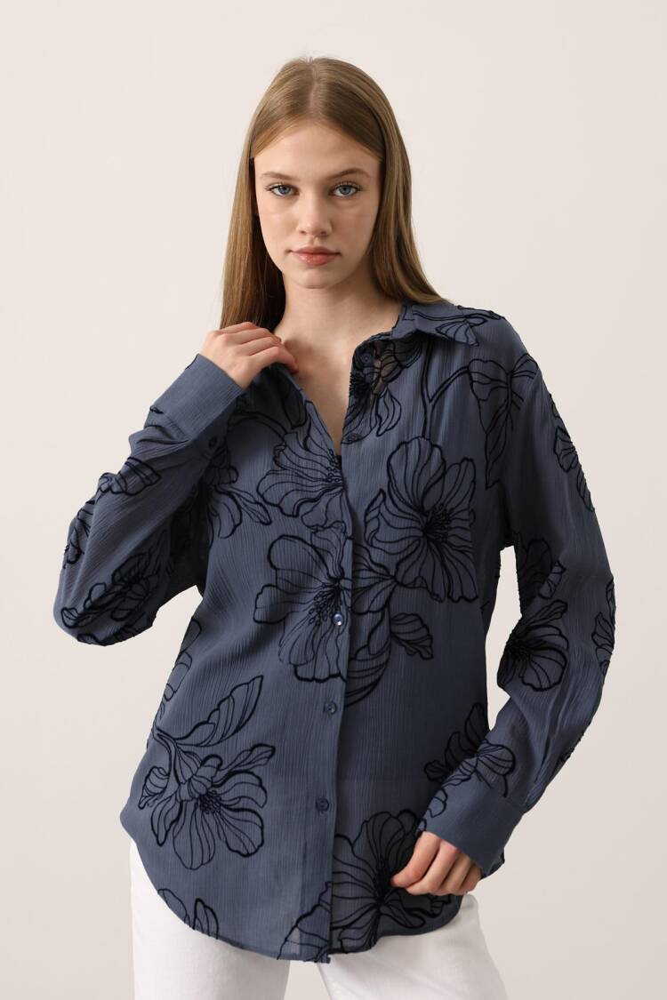Printed Oversize Shirt