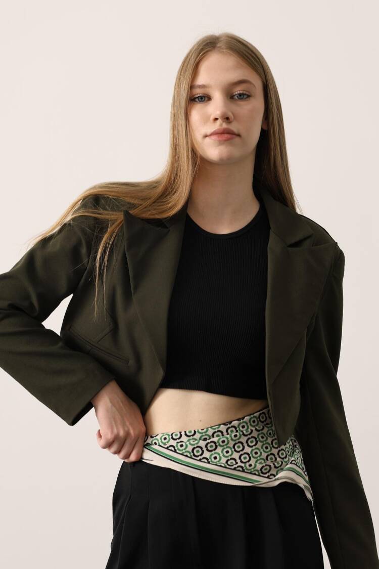Short Jacket - Khaki