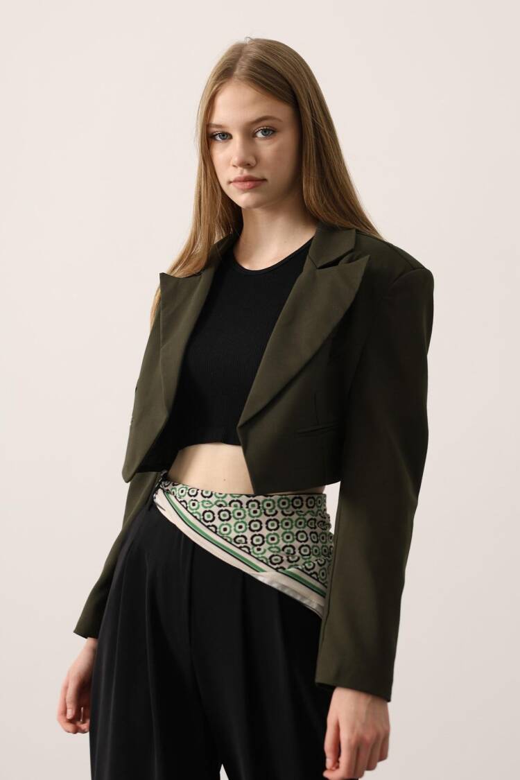 Short Jacket - Khaki