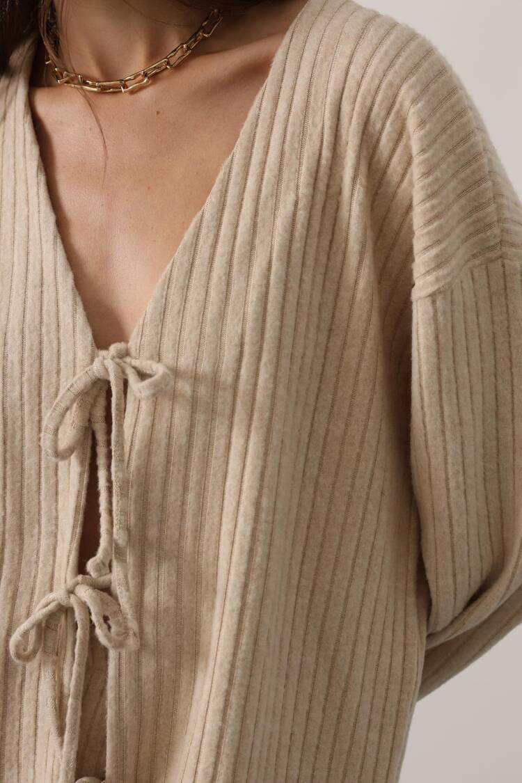 Long Sleeve Blouse With Front Closure