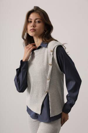Asymmetric Suit With Plaid Shirt - Brand: Reyon - Women & Kids, Baby Clothes Wholesale - Globality Store