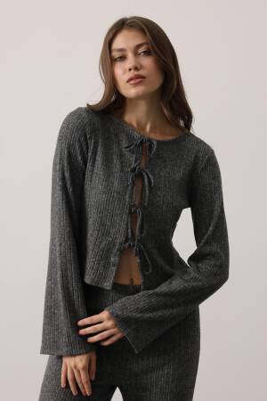 Long Sleeve Blouse With Bow Front - Brand: Reyon - Women & Kids, Baby Clothes Wholesale - Globality Store
