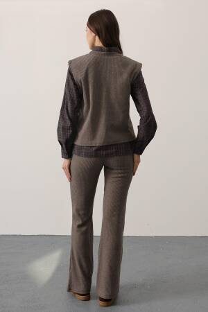 Asymmetric Suit With Plaid Shirt - Brand: Reyon - Women & Kids, Baby Clothes Wholesale - Globality Store